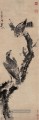 Adler in verwelkter Baum alte China Tinte